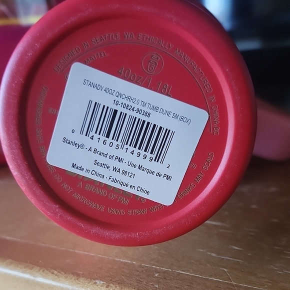 Stanley Barbie Pink Insulated 40oz Tumbler - Picture 4 of 5